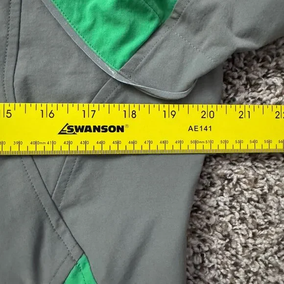 Scottevest SeV Kelly Jacket Womens L Gray Green Golf Magnetic Embroidered Logo - Picture 7 of 16